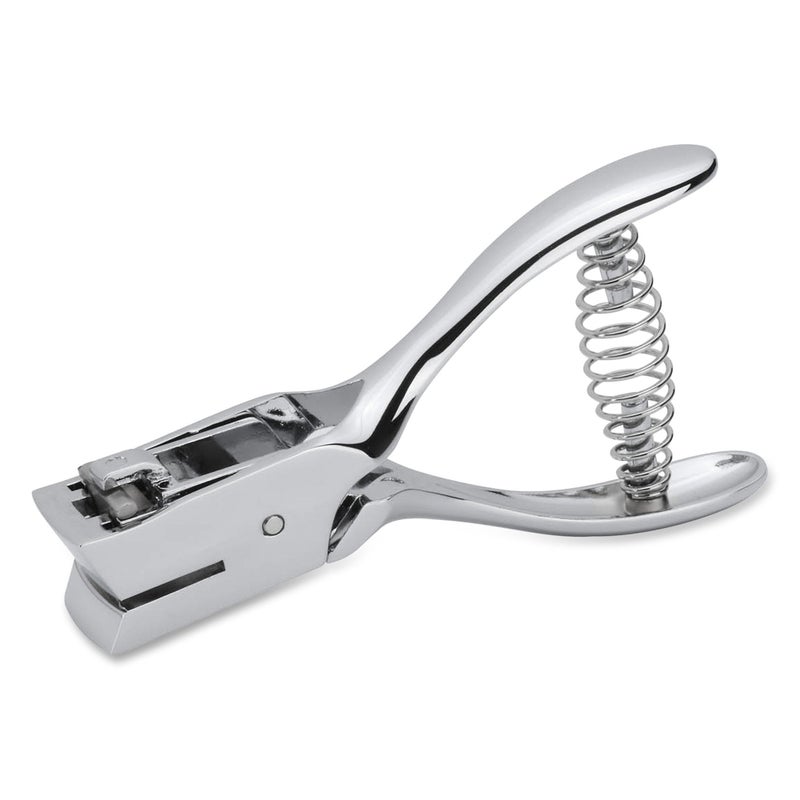 Business Source Manual Hole Punch, Silver (39282)